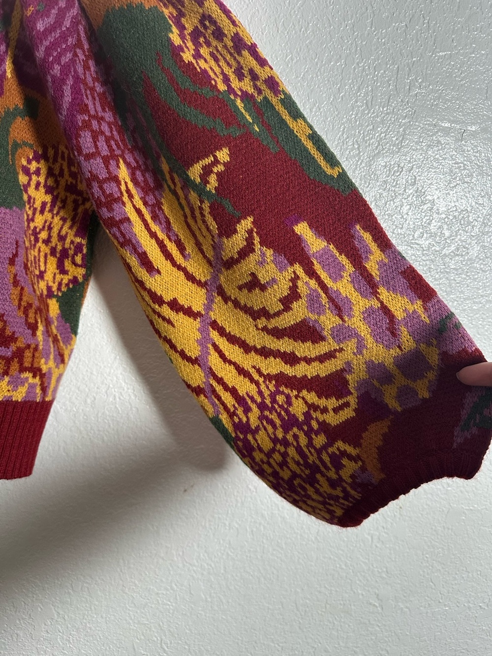 FARM Rio Graphic Jungle Sweater Size M - Picture 7 of 14